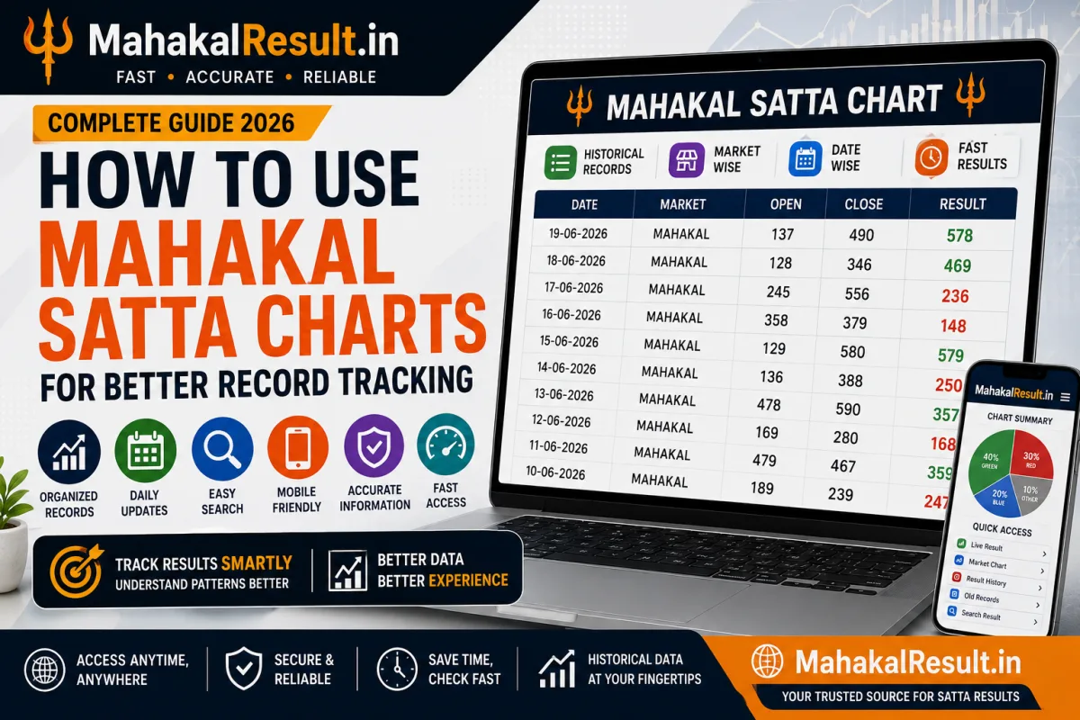 How to Use Mahakal Satta Charts for Better Record Tracking in 2026